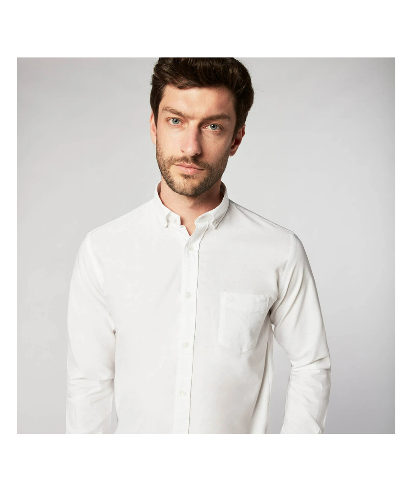 Chemise manches longues blanche