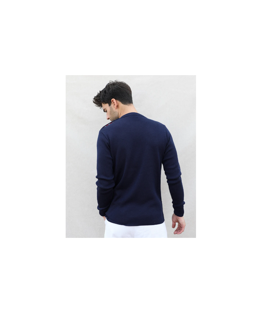 Pull marin mixte