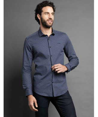 Chemise marine