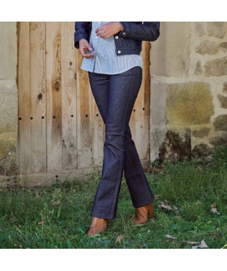Jeans bootcut 202n brut