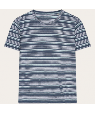 T-shirt rayé en lin