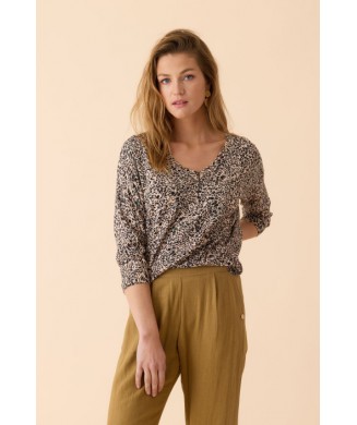 Pull imprimé Camo