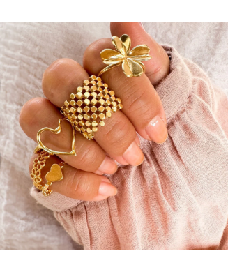 Bague fleur