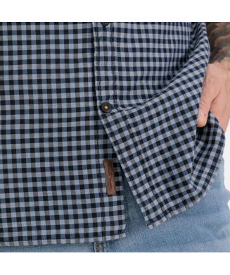 Chemise à carreaux Vichy