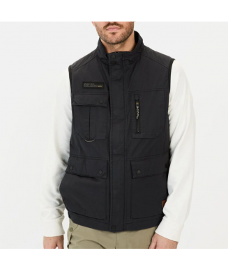 Gilet d'extérieur à col...