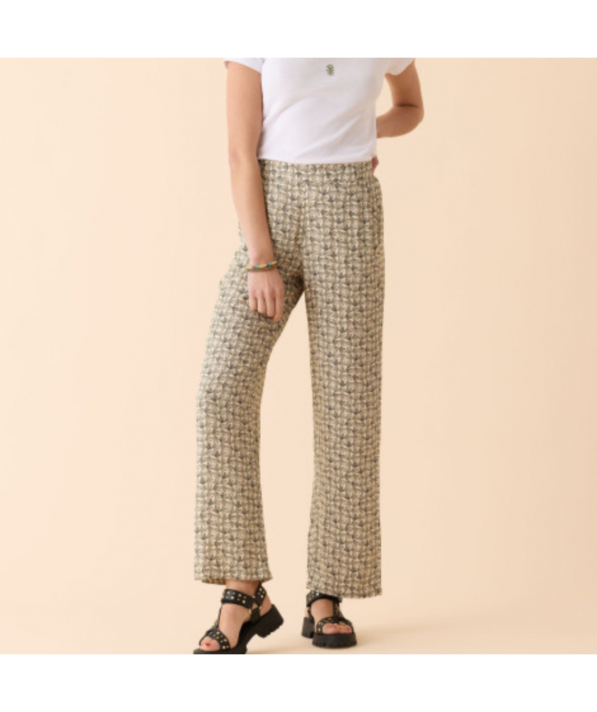 Pantalon imprimé osier