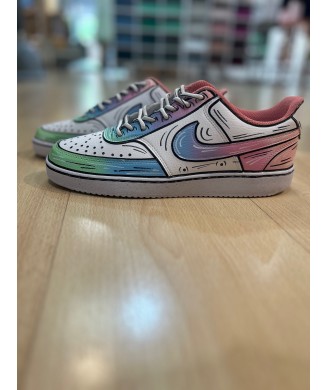 Nike court vision pastel lights