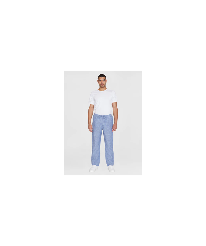 Pantalon ample en lin