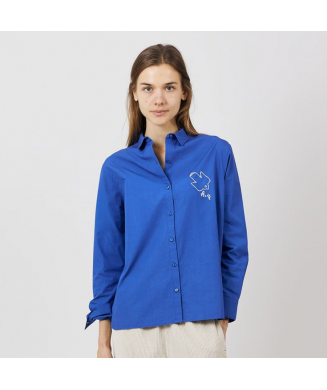 Chemise Broderie Oiseaux