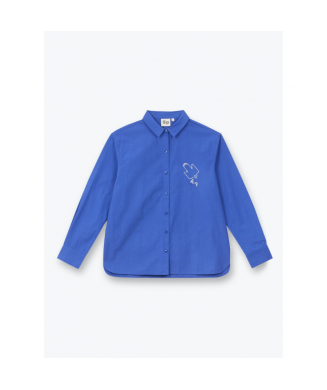Chemise Broderie Oiseaux