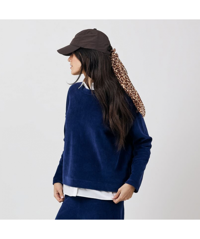 Sweat Côte Velours Bio