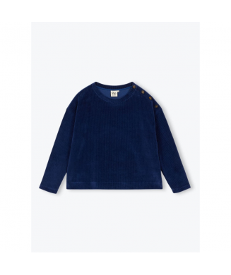 Sweat Côte Velours Bio