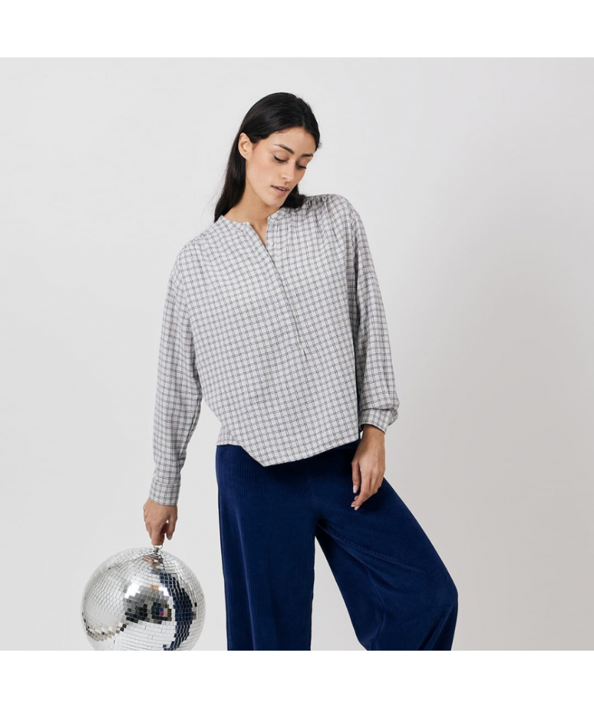 Blouse Carreaux