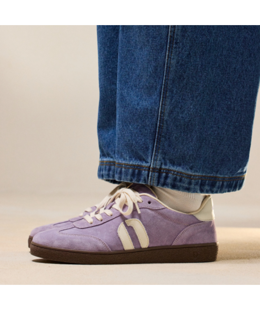 Baskets basses Lucia - Lilas écru
