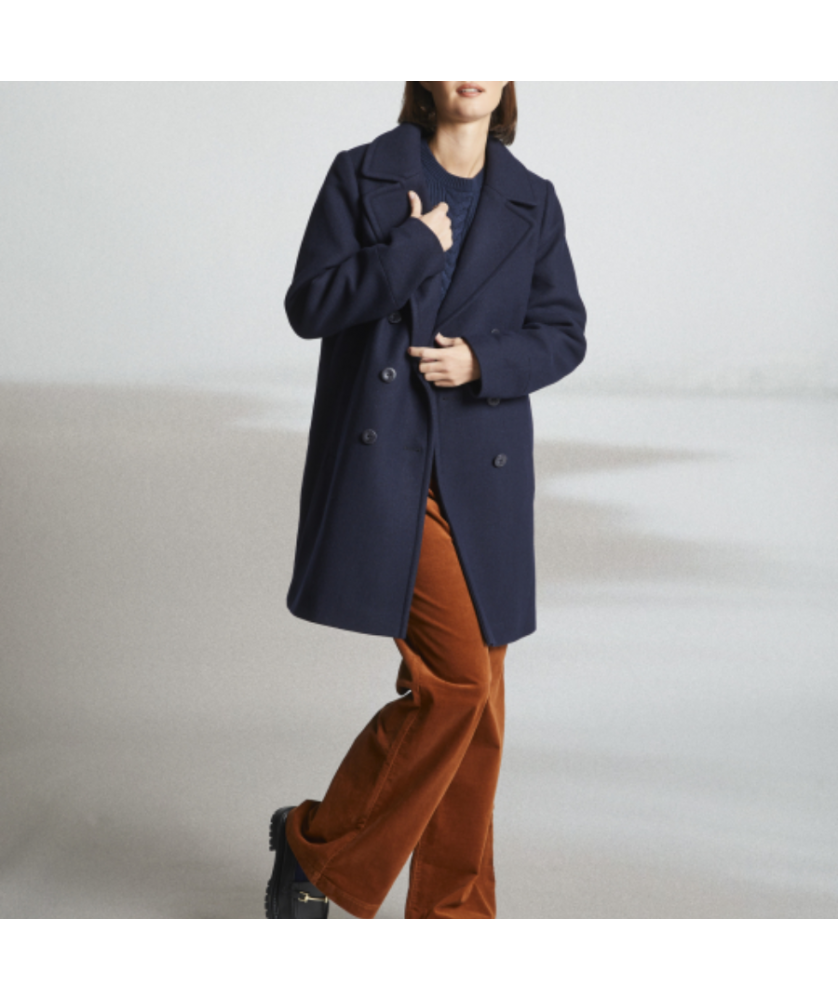 Manteau en laine Mat de Misaine