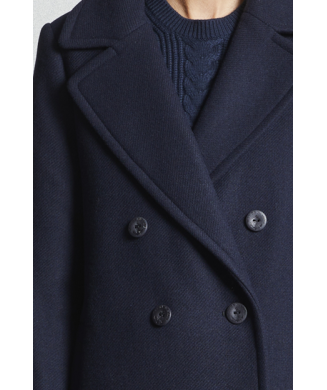 Manteau en laine Mat de Misaine