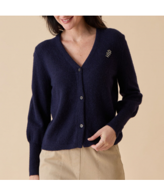 Cardigan maille doudou