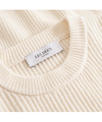 Pull Eddie Wool Rib Crewneck Knit