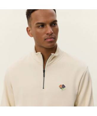 Sweat Felipe Patch Half-Zip