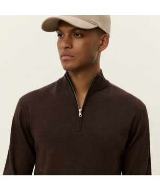 Greyson Half-Zip Merino Knit