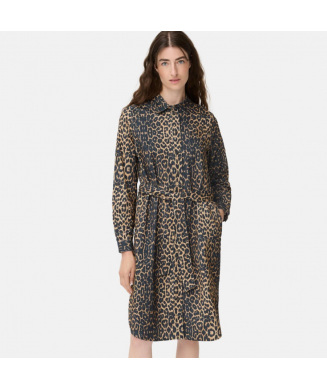 Robe avec ceinture à nouer