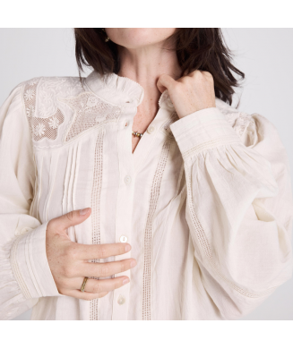 blouse à manches longues...