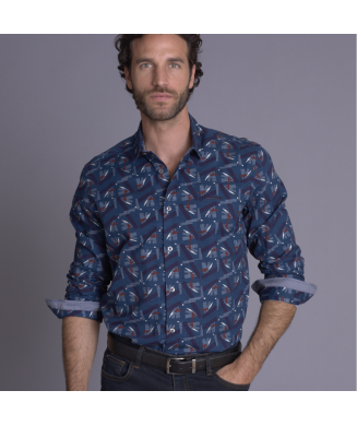 Chemise Bleu nuit