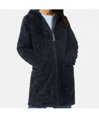 Manteau en peluche avec...