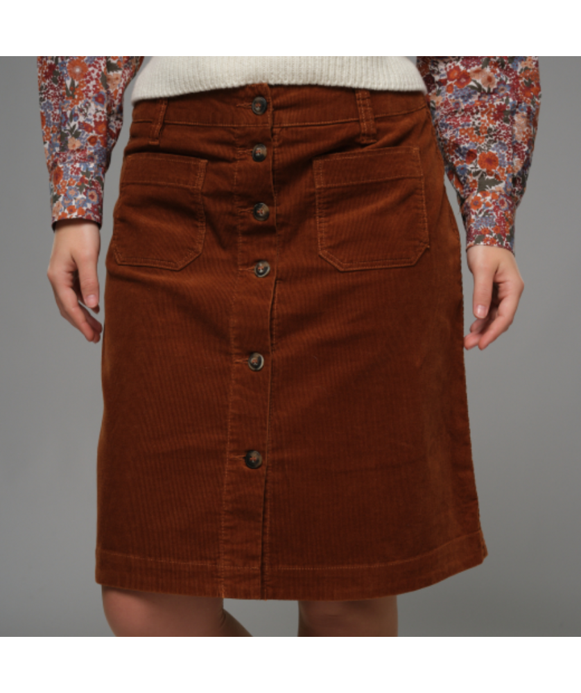 JUPE COURTE VELOURS JURA
