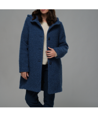MANTEAU MI-LONG A CAPUCHE