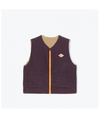 Gilet Vichy Réversible