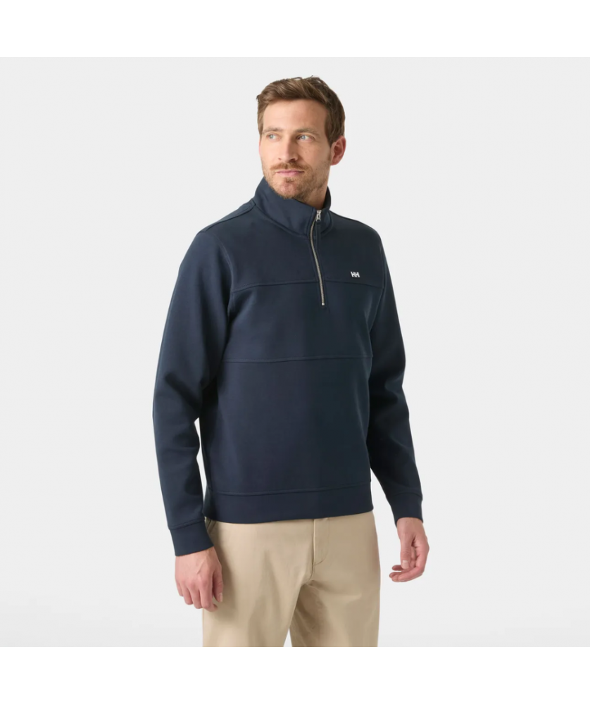sweat à demi-zip